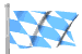 bayerische Rautenflagge animiert